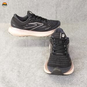 Brooks Glycerin 19 Sneaker Shoes Black Lace-Up Low Top Women's Size 8 B